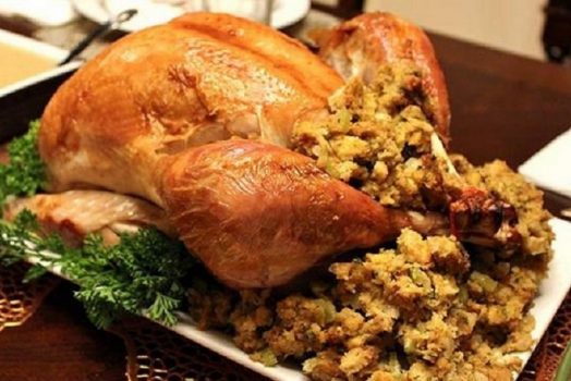 turkey with dressing