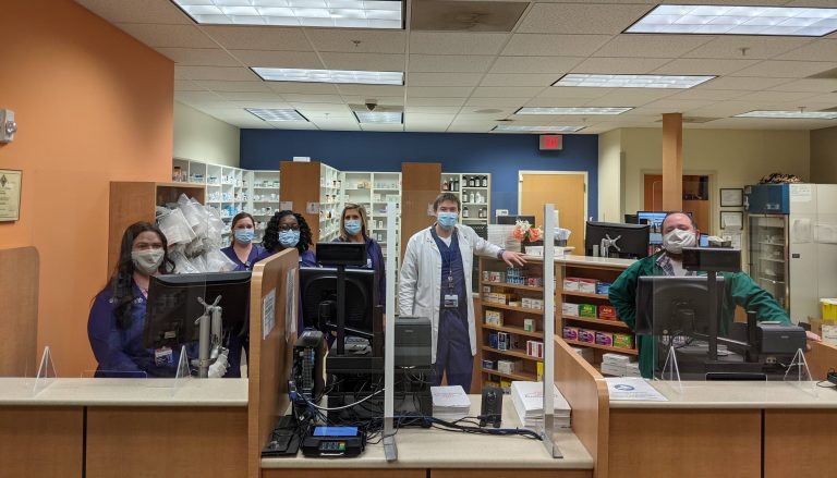 employees at pharmacy