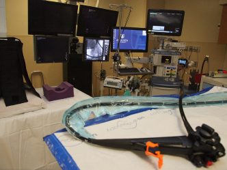 picture of an exam room