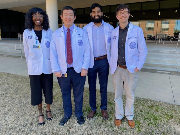 Four Medical College of Georgia Students