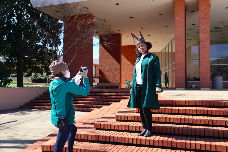 photo of women posing