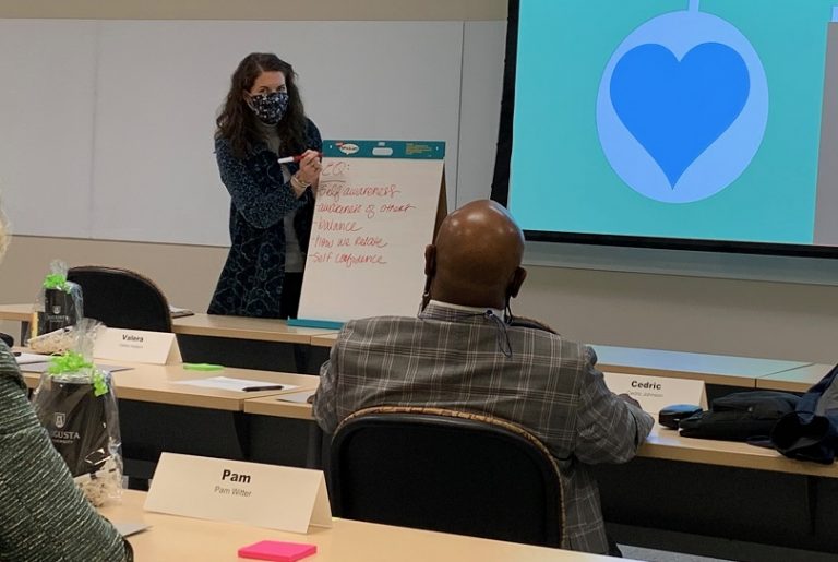 moderator in classroom