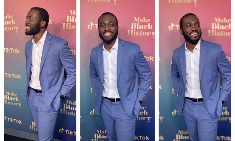 Man posing for pictures