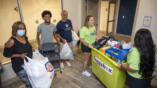 Student move-in