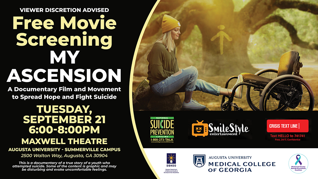 poster for the 'My Ascension' movie screening