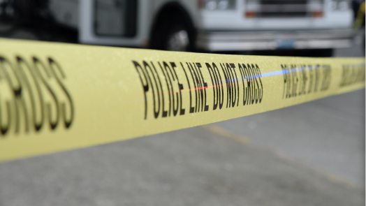 crime scene yellow tape