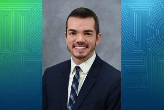 Man's head shot