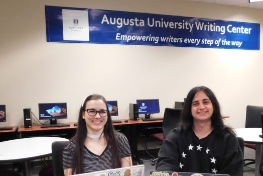Employees at the Writing Center