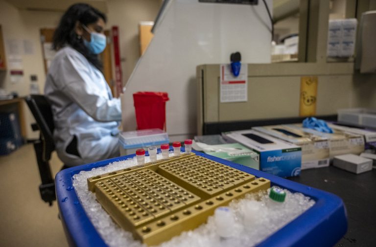 researcher in a lab