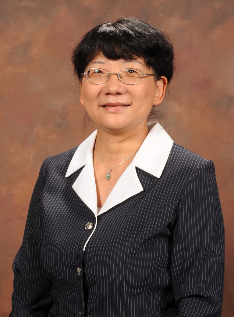 Woman smiling