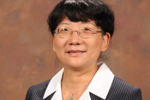 Woman smiling
