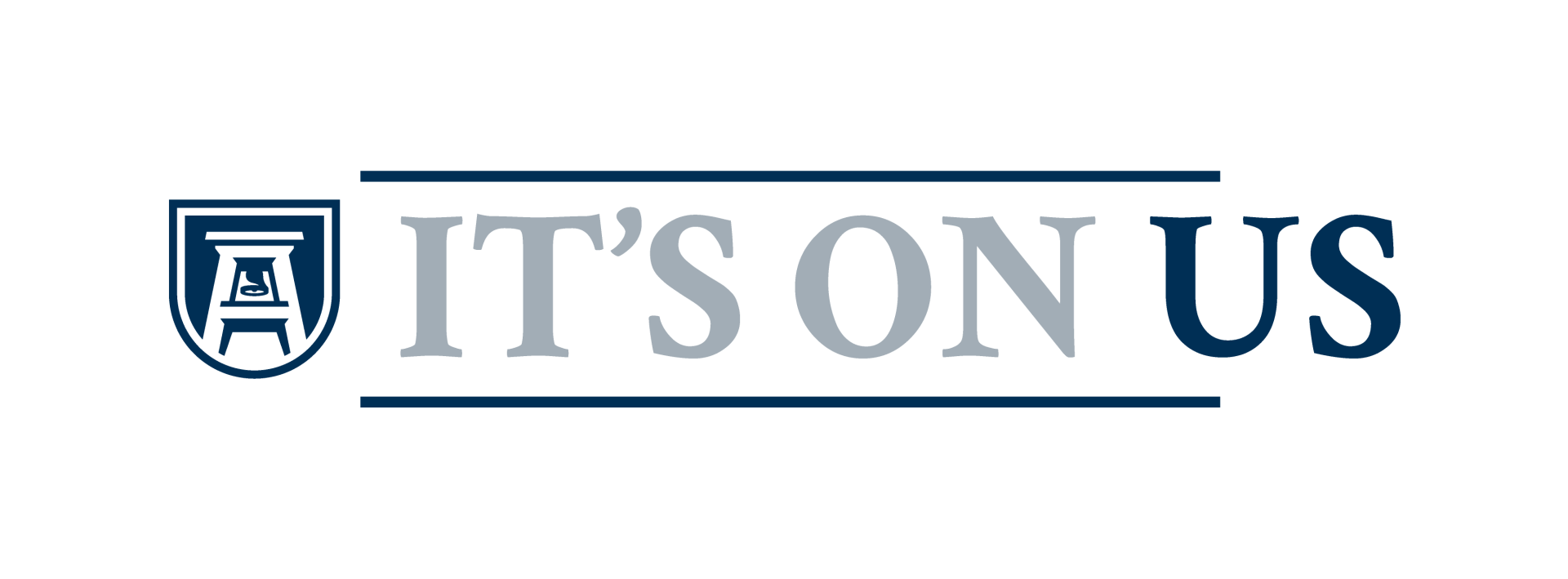logo that reads "IT'S ON US"