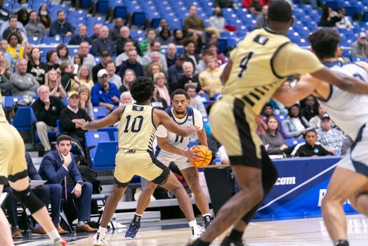 men playing basketball
