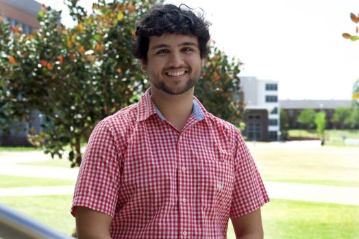Man smiling