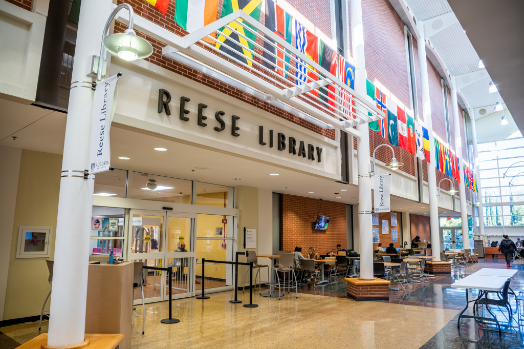 Library interior