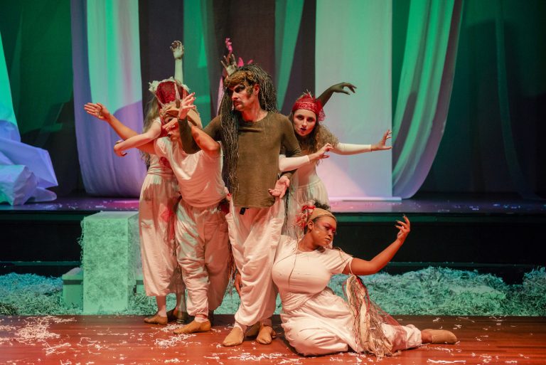 Actors on stage