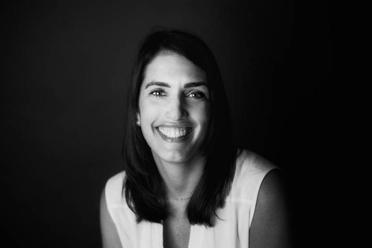 woman smiling