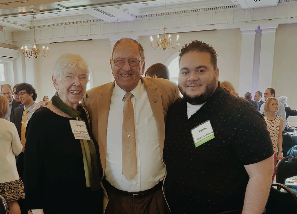 couple with a student