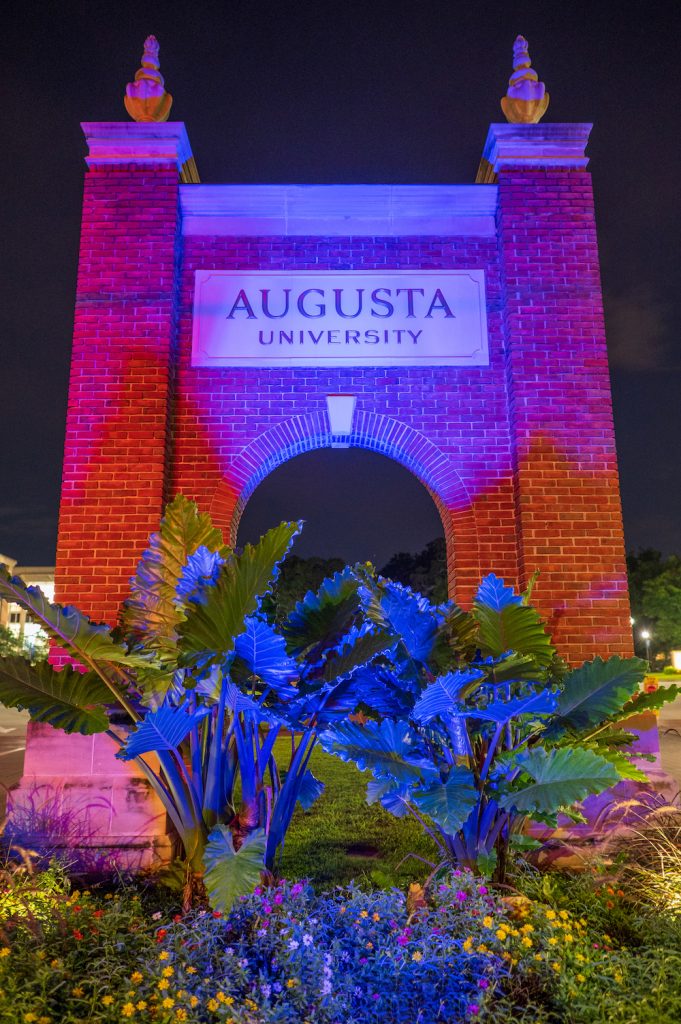 entrance to Augusta University