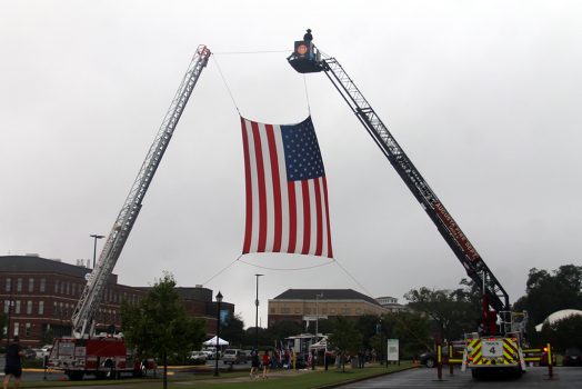 US flag displayed
