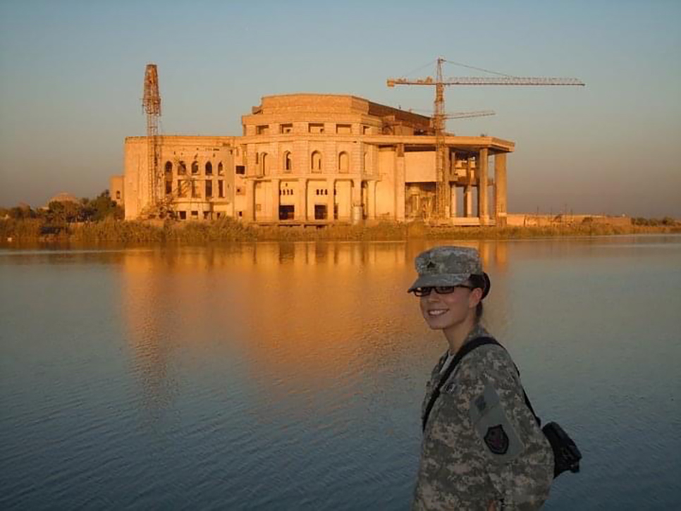 Woman in uniform