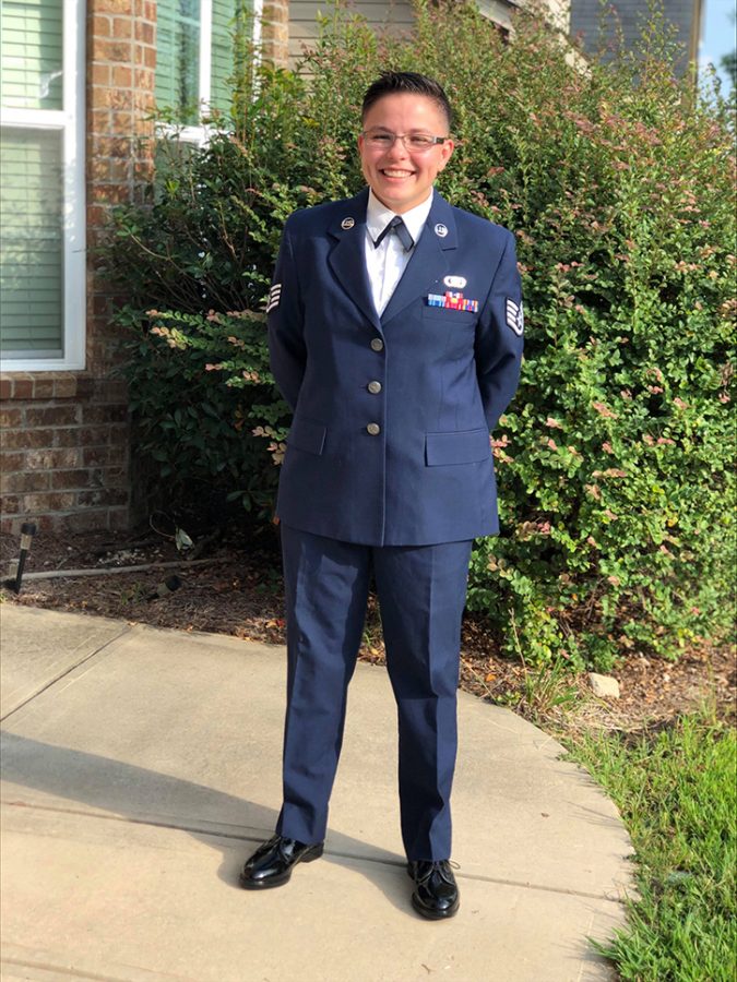 Woman in uniform