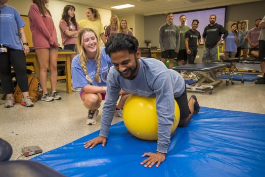 Physical therapy students