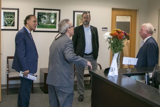 Group of men meeting