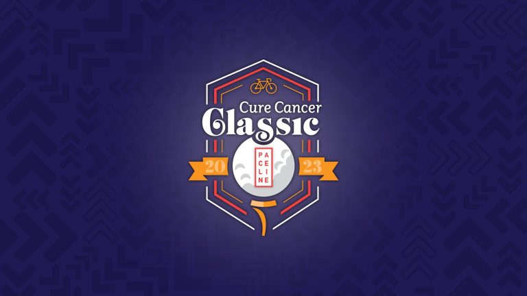 Logo for Cure Cancer Classic golf tournament