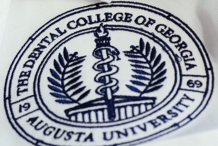 Dental College of Georgia embroidered logo