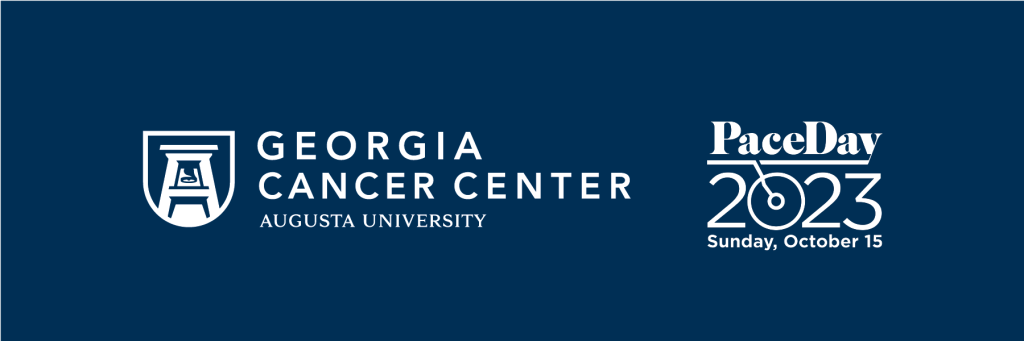Logos for Georgia Cancer Center and PaceDay 2023