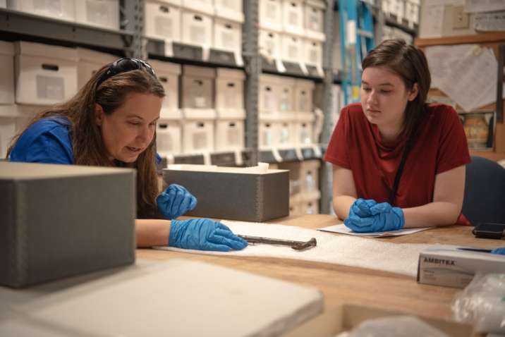 Internships are key to success for students who seek a career in museums