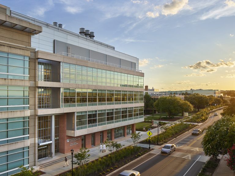 Georgia Cancer Center Research Building exterior
