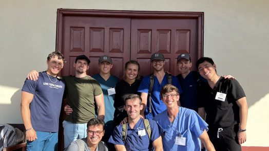 Dental students in Nicaragua