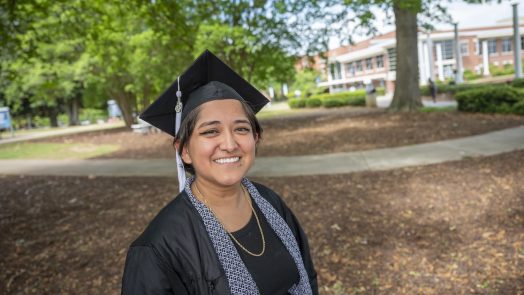 Graduate on the Summerville campus