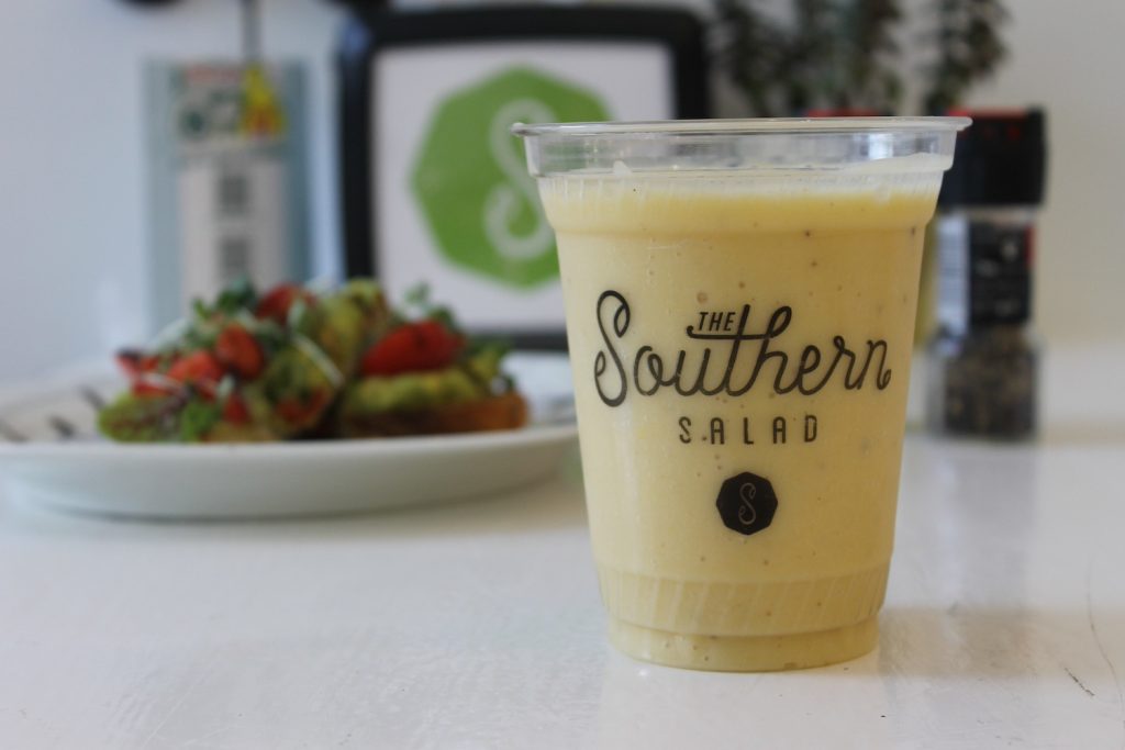 A smoothie from The Southern Salad.