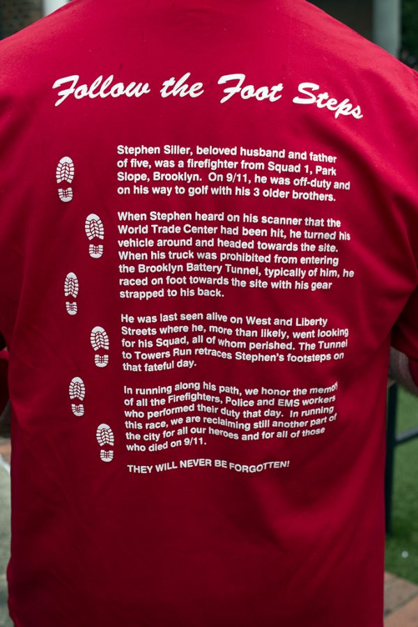 Back of a T-shirt