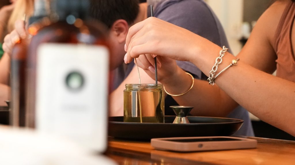 People making candles