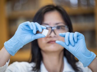 Women in a lab