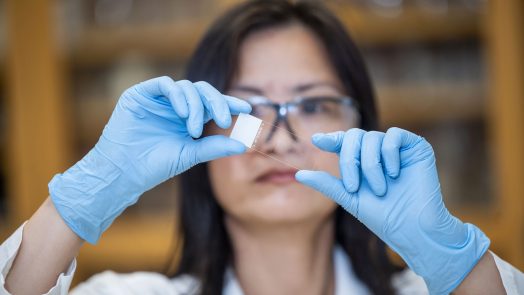 Women in a lab