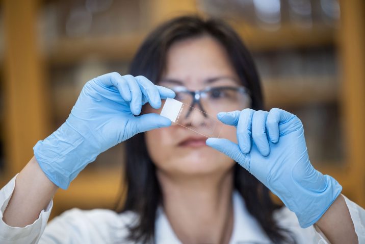 Women in a lab