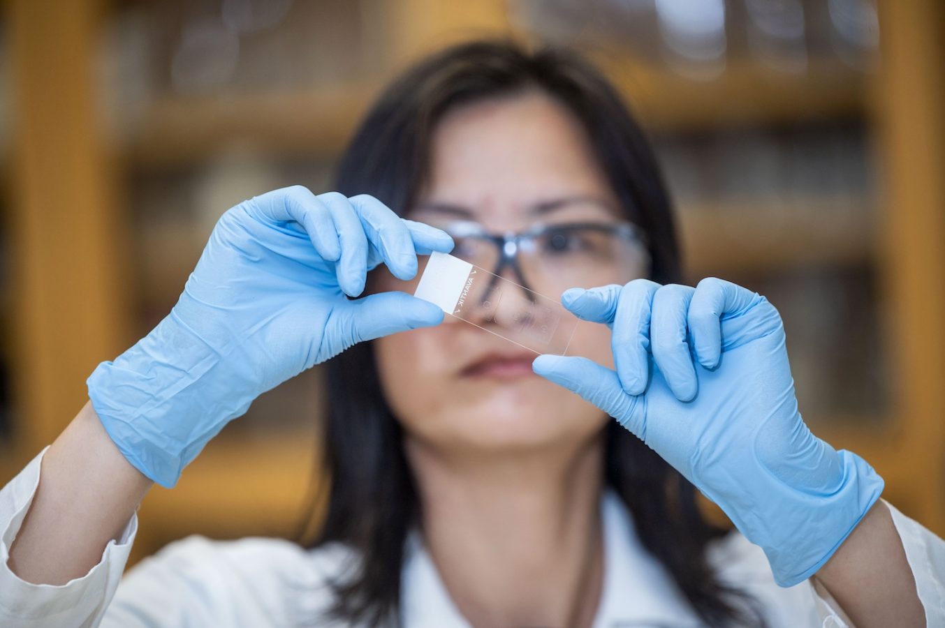 Women in a lab