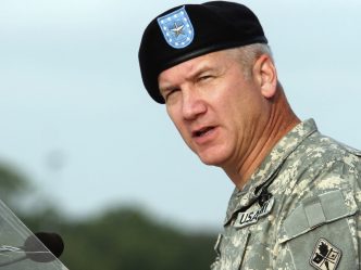 Army Brig. General in uniform