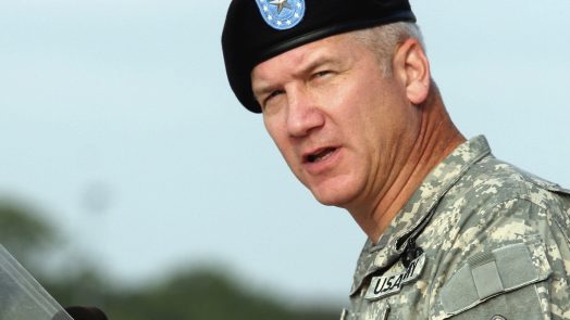 Army Brig. General in uniform