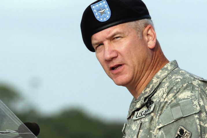 Army Brig. General in uniform