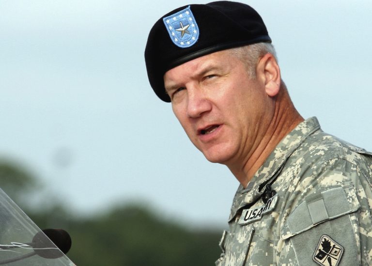 Army Brig. General in uniform