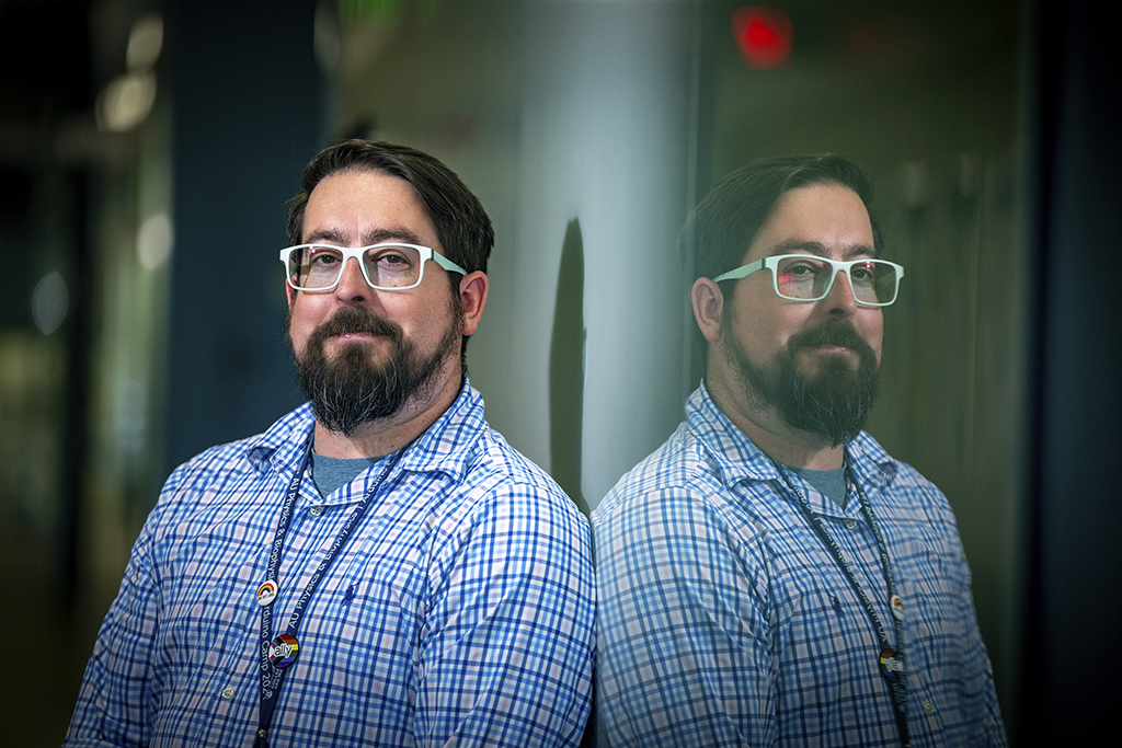 Man posing for a photo