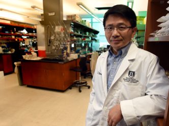 researcher in lab