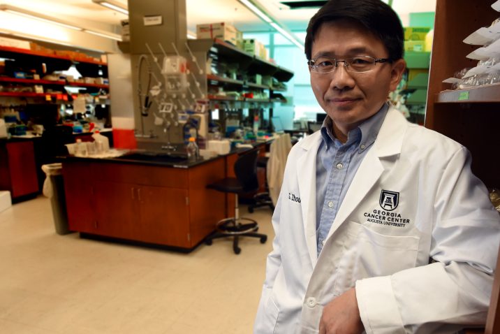 researcher in lab