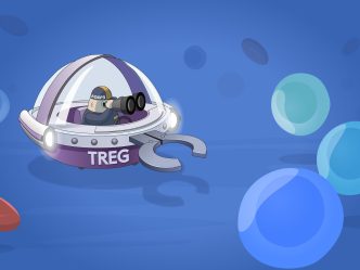 Treg immune cell illustration